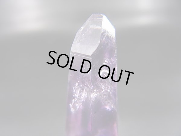 画像2: メキシコ・ゲレロ産アメジストポイント（水入り） 6.2g