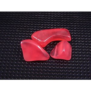 画像: アルゼンチン産クリアロードクロサイト(SA)研磨原石 3点セット トータル 3.1g