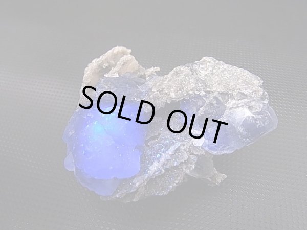 画像2: 福建省産ブルーフローライト原石 76.9g