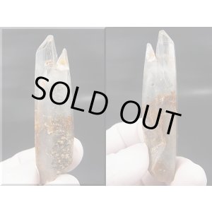 画像: 尾平産まりも&ファントム水晶ポイント(インターフェレンス型) 29.5g