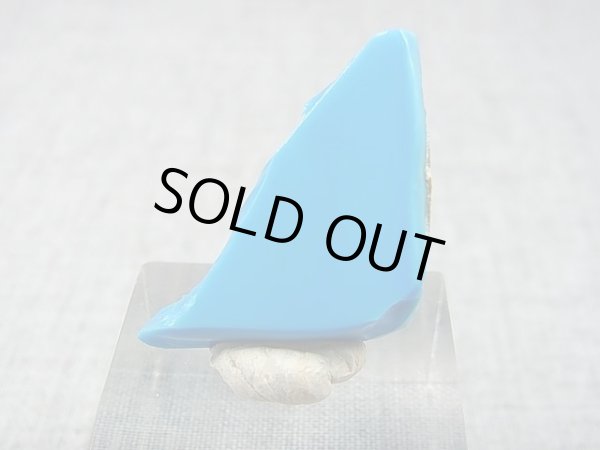 画像1: 飯盛ラボストーン（IL-stone）「ターコイズブルーカラー」ガラス原石 34.2カラット