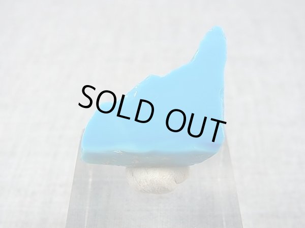 画像2: 飯盛ラボストーン（IL-stone）「ターコイズブルーカラー」ガラス原石 34.2カラット