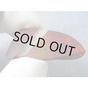 画像: 飯盛ラボストーン（IL-stone）「超レア：シラー入りアースカラー＆ブラッドストーン（紅葉石）」ガラス原石 30.1カラット