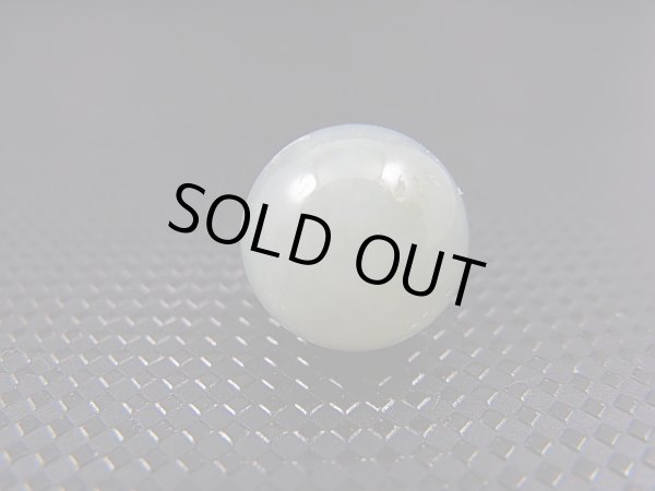 画像2: ミャンマー産グリーン本翡翠・粒売りビーズ 11.5mm平均