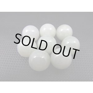 画像: ミャンマー産グリーン本翡翠・粒売りビーズ 12mm平均