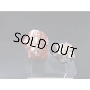 画像: 三宅島産アノーサイト(灰長石)原石(1面研磨) 2点セット トータル 7.8g