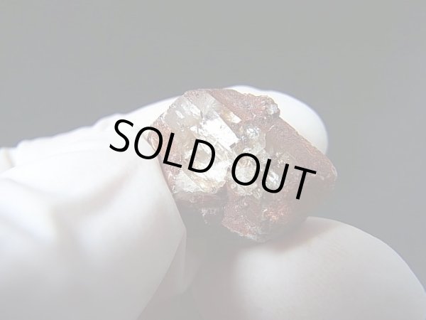 画像2: 三宅島産アノーサイト（灰長石）原石（1面研磨） 2点セット トータル 7.8g