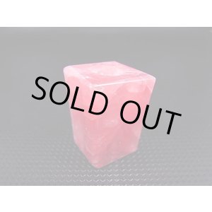 画像: アルゼンチン産ロードクロサイト(AAA)研磨原石(加工用穴あき) 20.4g