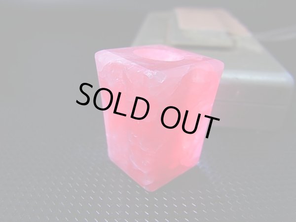 画像2: アルゼンチン産ロードクロサイト（AAA）研磨原石（加工用穴あき） 20.4g