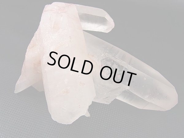 画像1: キャビネットサイズ：マダガスカル産ピンク水晶 546.3g