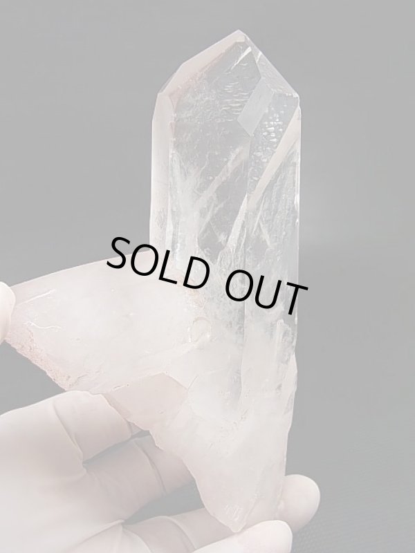 画像1: キャビネットサイズ：マダガスカル産ピンク水晶 335.4g