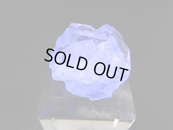 画像2: ヤオガンシャン産ライトブルーフローライト原石 9.2g