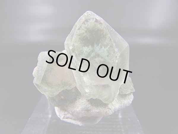 画像1: ブラジル・ミナスジェライス州産バーストクローライトイン水晶 13.5g