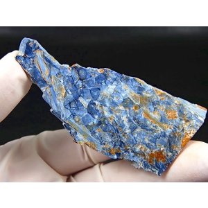 画像: ナミビア産ブルーピーターサイト研磨原石スライス(片面研磨) 23.1g