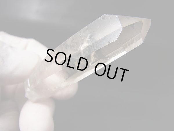 画像2: ノルウェー産ウォータークリア・ライトスモーキークオーツ 30.2g