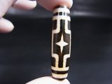 画像: 「平安十字佛」現代天珠 直径約13×48.5mm