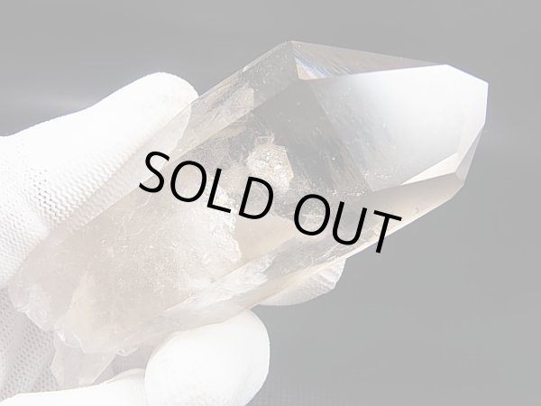 画像1: ノルウェー産ウォータークリア・ライトスモーキークオーツ（ほぼノンダメージ） 113.7g