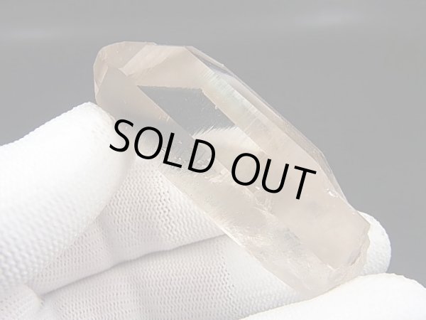 画像2: ノルウェー産ウォータークリア・ライトスモーキークオーツ 38.1g