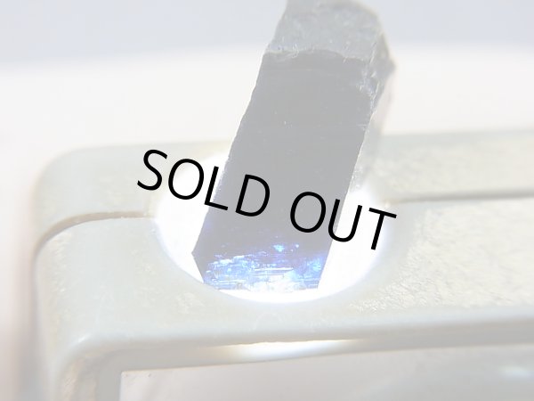 画像2: ノルウェー産アナテース原石結晶（ブルー透過/照射） 1.7g