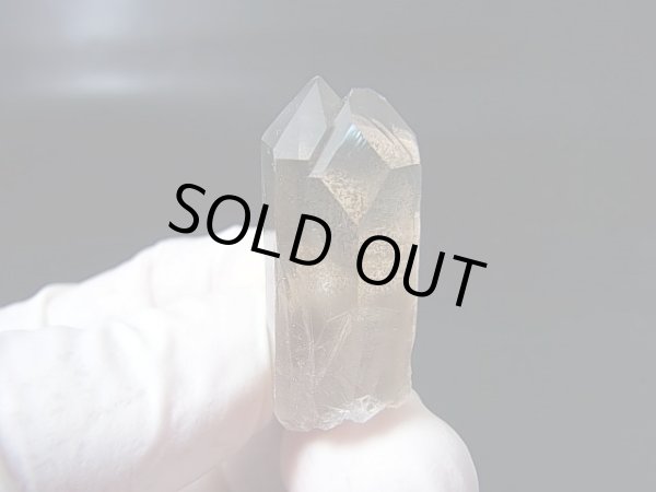 画像1: 南アフリカ・オレンジリバー産シトリンカラースモーキー水晶（タントリックツイン/ウインドウ） 8.1g