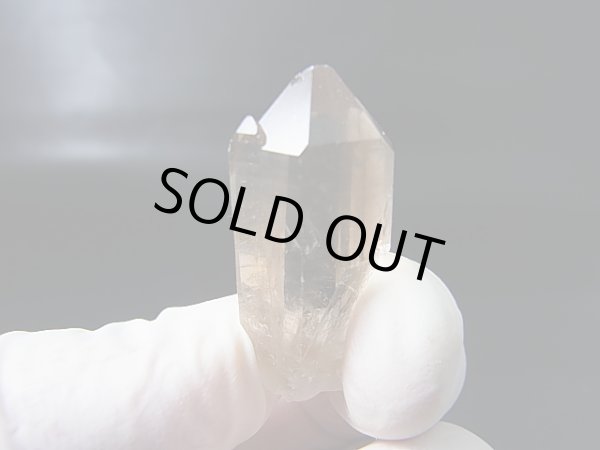 画像1: 南アフリカ・オレンジリバー産シトリンカラースモーキー水晶（ウインドウ/タイムリンクフューチャー＆パスト） 6.8g