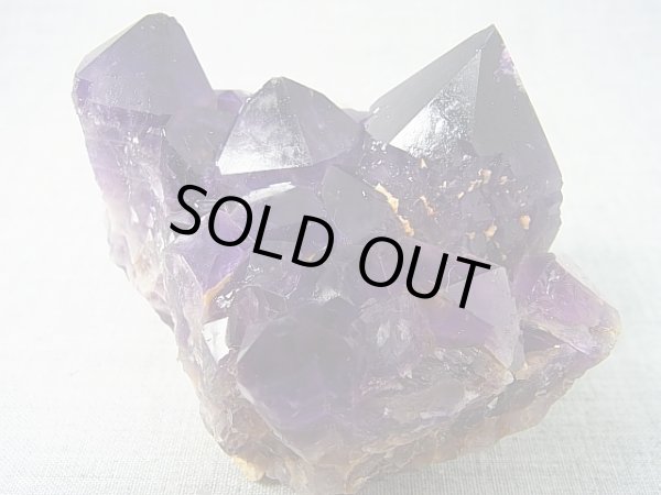 画像2: コンゴ産カラーシフト/ディープカラーアメジストクラスター 384.2g