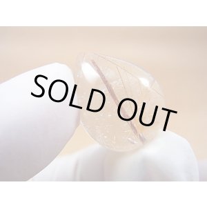 画像: ブラジル・バイーア州産ゴールドルチル水晶研磨タンブル 2.8g