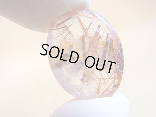 画像2: ブラジル・バイーア州産コッパールチル水晶研磨タンブル 2.8g