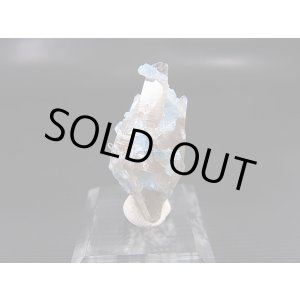 画像: ベトナム・タインホア産アクアマリン付きスモーキー水晶 6.3g