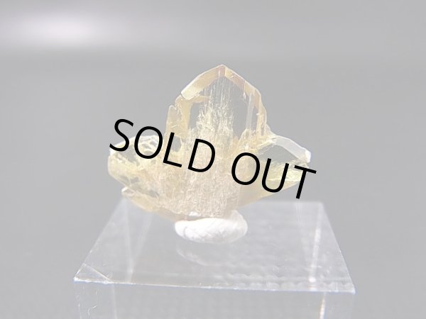 画像1: マダガスカル産クリソベリル３連双晶(macle) 3.0カラット