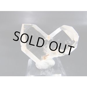 画像: マダガスカル産ジャパニーズツイン(日本式双晶水晶/ハート型) 11.7g