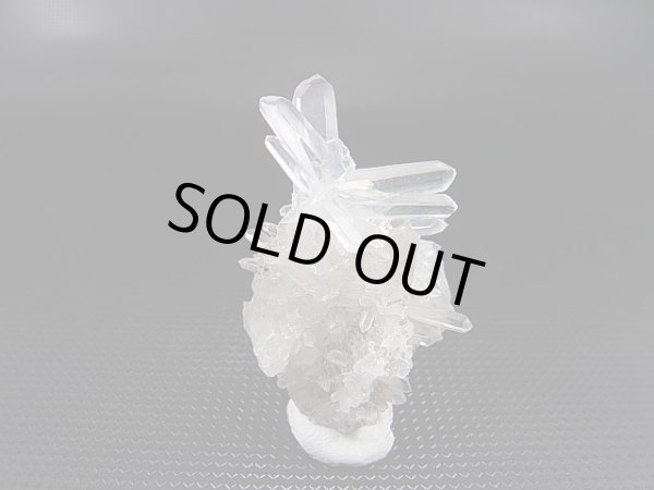 画像1: メキシコ産日本式双晶水晶クラスター（V字型/ギッター） 13.1g