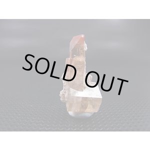 画像: メキシコ産レッドトパーズ原石（連晶） 2.7g