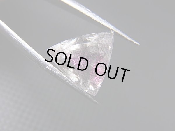 画像1: ピンクファイヤー（ティンカーベル）クオーツ・ルース 4.0カラット