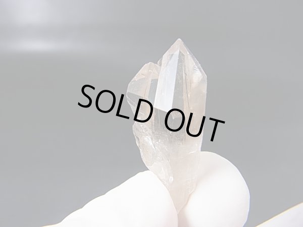 画像1: 南アフリカ・オレンジリバー産シトリンカラースモーキー水晶（タントリックツイン/タイムリンクフューチャー＆パスト） 6.1g