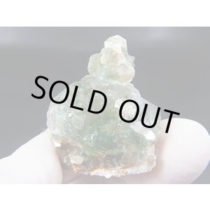 画像: ナミビア・エロンゴ産フローライト&モスコバイト原石 18.5g