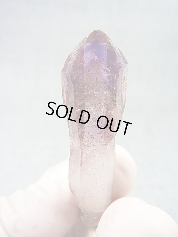 画像1: ジンバブエ産シャンガーンアメジスト原石（ハーレクイン/セプター） 12.2g