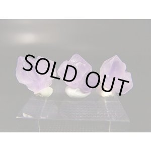 画像: ベトナム・ハザン産ラベンダーアメジスト 3点セット トータル 5.7g