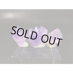 画像: ベトナム・ハザン産ラベンダーアメジスト 3点セット トータル 6.5g