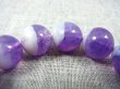 画像2: 南アフリカ産シェブロン（ケープ）アメジスト粒売りビーズ 12.5mm平均