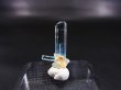 画像2: ジェムグレード宝石需要品質：ベトナム産アクアマリン柱状結晶原石（連晶） 1.1カラット