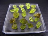 画像: ベトナム・ザライ産ペリドット原石 20点セット トータル 28.4カラット
