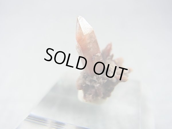 画像2: メキシコ産レッドトパーズ原石（連晶） 1.5g