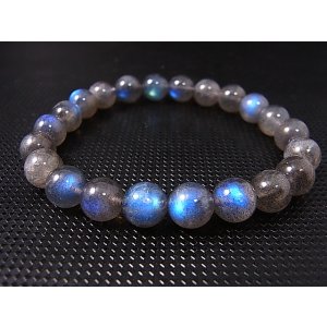 画像: マダガスカル産ラブラドライトSA粒売りビーズ 8.5mm平均