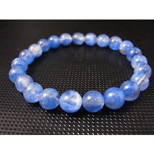 画像: ブラジル産ブルーカイヤナイトシリカ粒売りビーズ 8.5mm平均