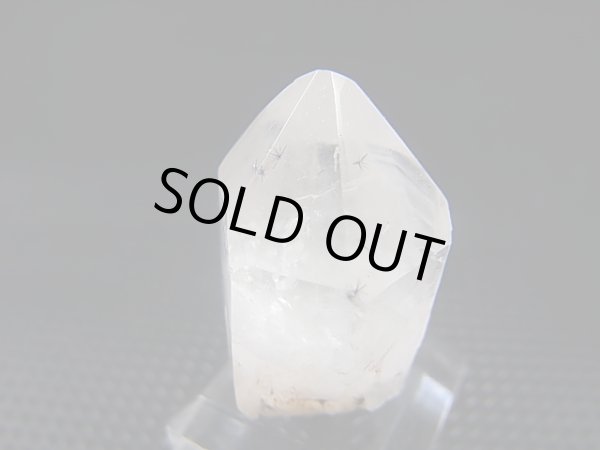 画像1: マダガスカル産ホーランダイトインキャンドルクオーツ（錐面研磨） 6.8g