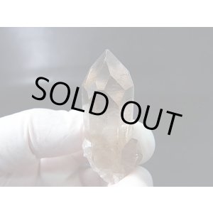 画像: 南アフリカ・オレンジリバー産シトリンカラースモーキー水晶(タイムリンクフューチャー&パスト) 19.3g