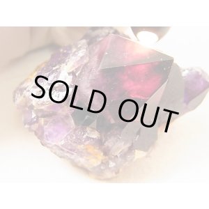 画像: コンゴ産カラーシフト/ディープカラーアメジストクラスター 155.5g