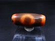 画像1: ヴィンテージ：「赤天地」西蔵（チベット）天珠 直径約13×30.5mm