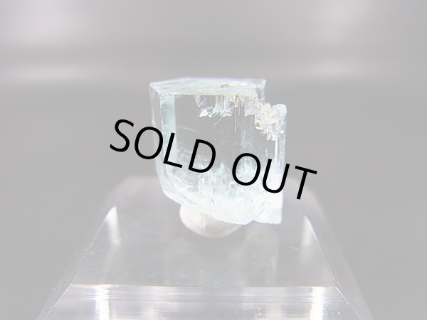 画像1: ジェムグレード宝石需要品質：ベトナム産アクアマリン柱状結晶原石 12.8カラット